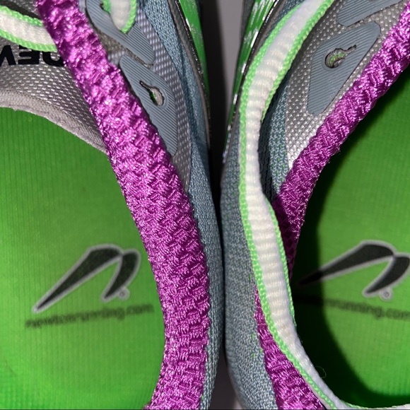 Newton 3.0 Running Shoes Women’s 10.5 purple silver green - Picture 8 of 9